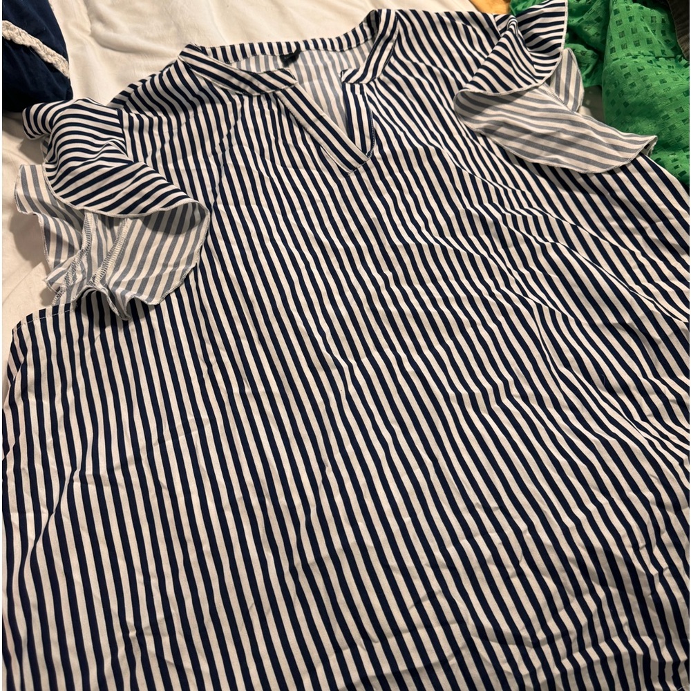 SHEIN ruffle shirt